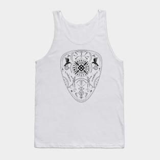 Twin Ravens of Odin | Norse Pagan Symbol Tank Top